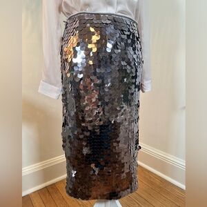 Abercrombie & Fitch Lilac Large Sequined Skirt Medium
